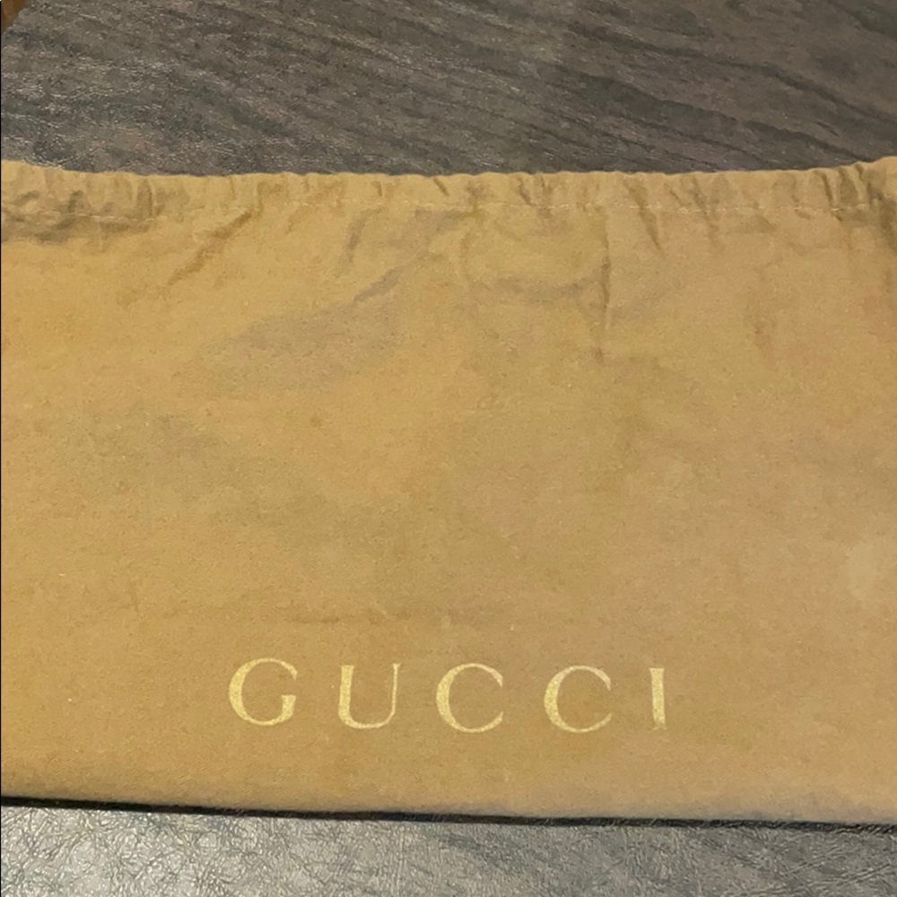 Gucci Black GG Canvas Small D Ring Shoulder Bag - Picture 7 of 7